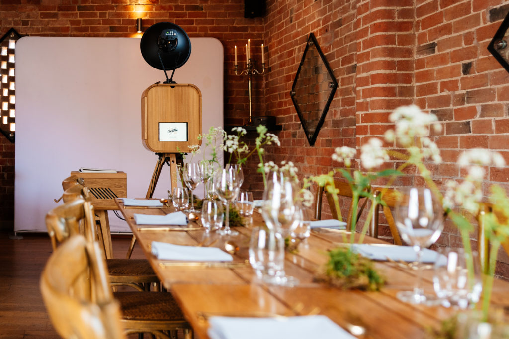 Swallows Nest Barn photo booth hire